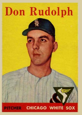 1958 Topps Don Rudolph #347 Baseball Card