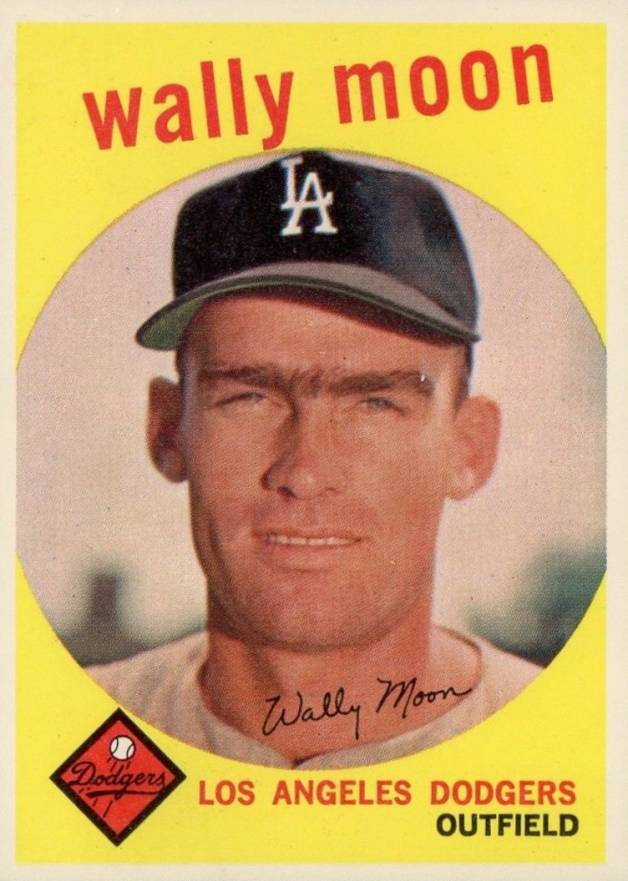 1959 Topps Wally Moon #530 Baseball Card