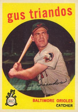 1959 Topps Gus Triandos #330 Baseball Card