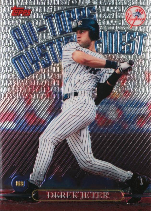 1999 Topps All-Topps Mystery Finest Derek Jeter #M9 Baseball Card