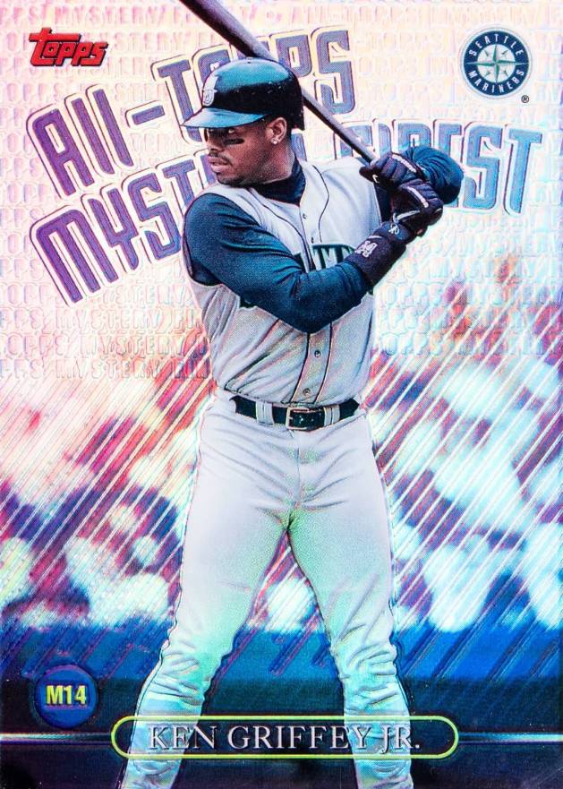 1999 Topps All-Topps Mystery Finest Ken Griffey Jr. #M14 Baseball Card