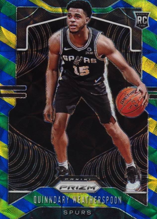 2019 Panini Prizm Quinndary Weatherspoon #285 Basketball Card