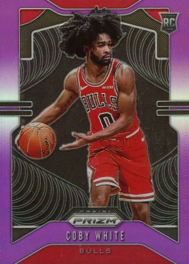 2019 Panini Prizm Coby White #253 Basketball Card