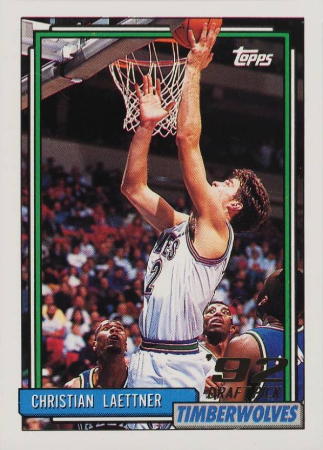 1992 Topps Christian Laettner #334 Basketball Card