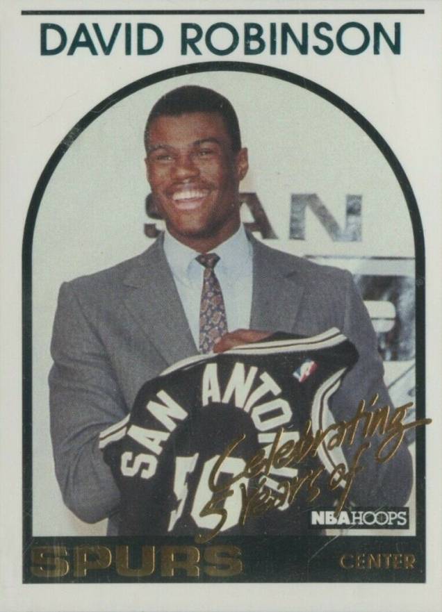 1993 Hoops David Robinson #DR1 Basketball Card