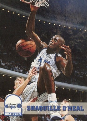 1993 Hoops Shaquille O'Neal #155 Basketball Card