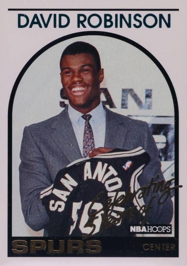 1993 Hoops David Robinson #DR1 Basketball Card