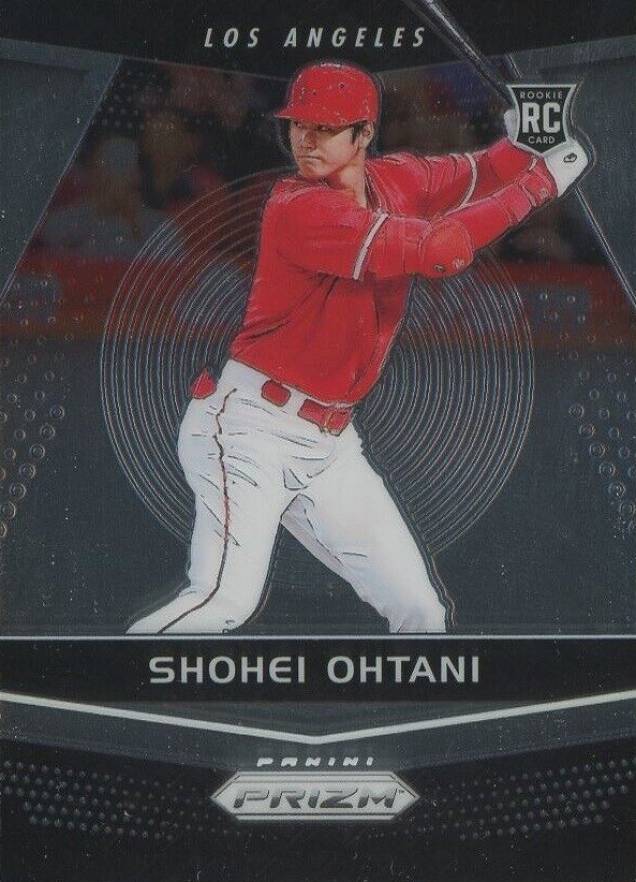 2018 Panini Chronicles Prizm Shohei Ohtani #23 Baseball Card