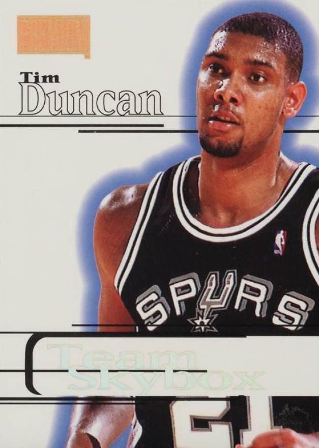 1997 Skybox Premium Tim Duncan #229 Basketball Card