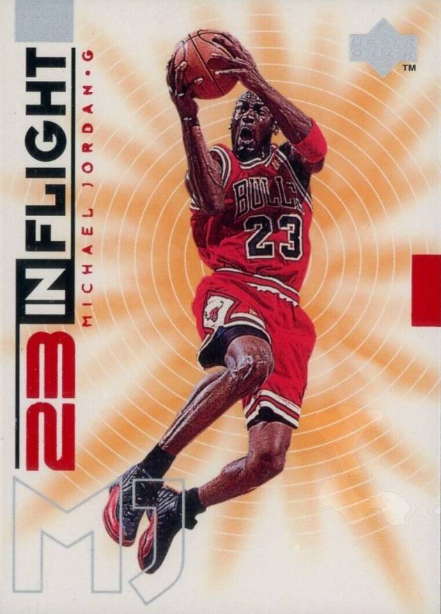 1998 Upper Deck Michael Jordan Living Legend In-Flight Michael Jordan #IF5 Basketball Card