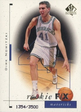 1998 SP Authentic Dirk Nowitzki #99 Basketball Card