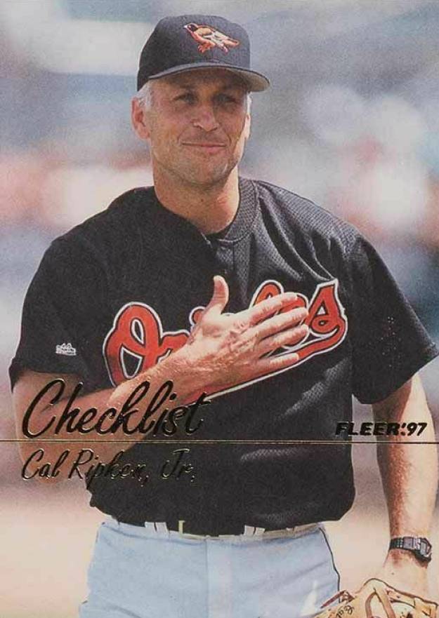 1997 Fleer Cal Ripken Jr. #723 Baseball Card