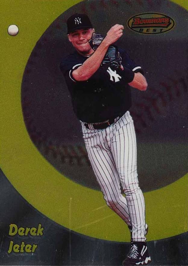 1998 Bowman's Best Derek Jeter #77 Baseball Card