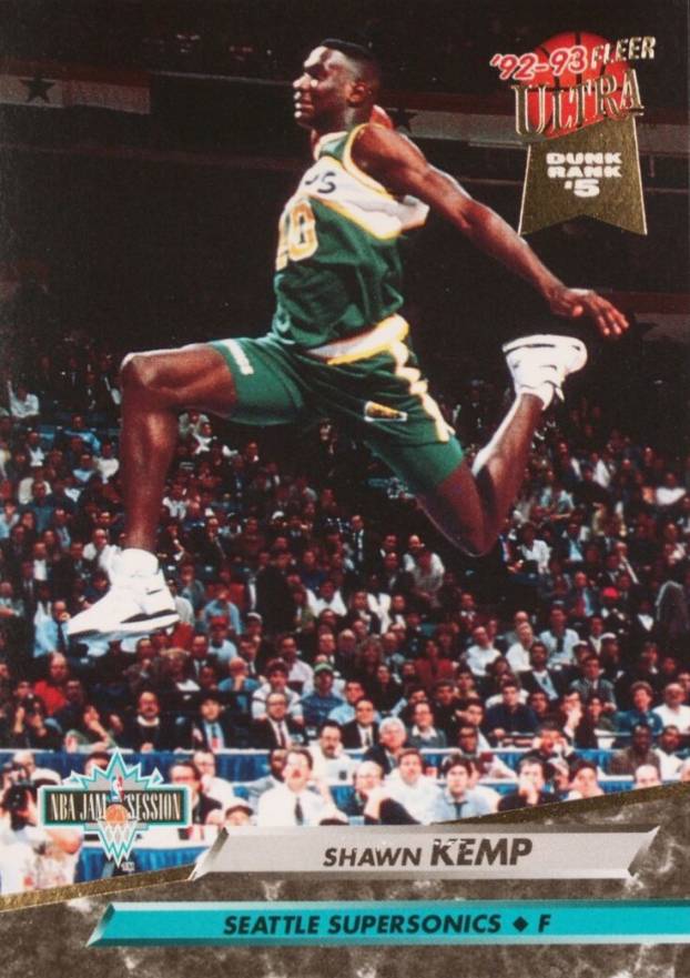 1992 Ultra Shawn Kemp #205 Basketball Card