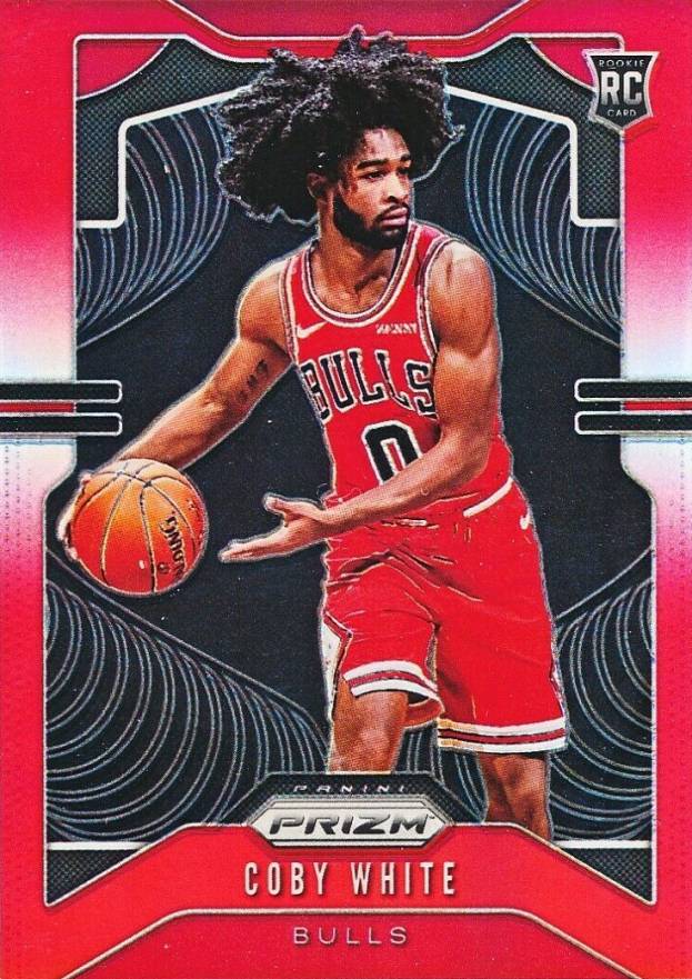 2019 Panini Prizm Coby White #253 Basketball Card