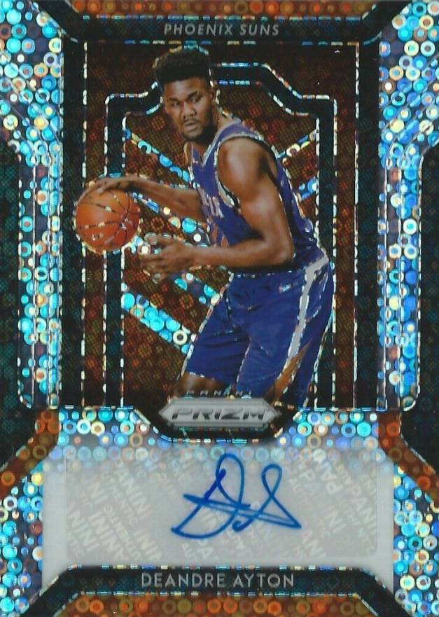 2018 Panini Prizm Fast Break Rookie Autograph DeAndre Ayton #FRDAY Basketball Card