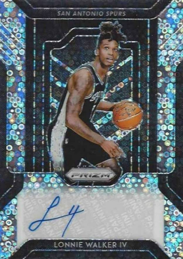 2018 Panini Prizm Fast Break Rookie Autograph Lonnie Walker IV #FRLW4 Basketball Card