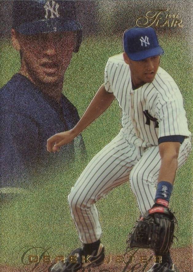 1996 Flair Derek Jeter #129 Baseball Card