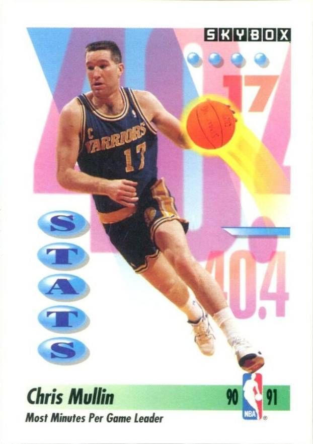 1991 Skybox Chris Mullin #301 Basketball Card