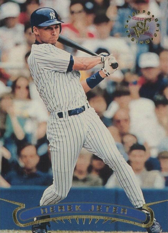 1996 Stadium Club Derek Jeter #123 Baseball Card