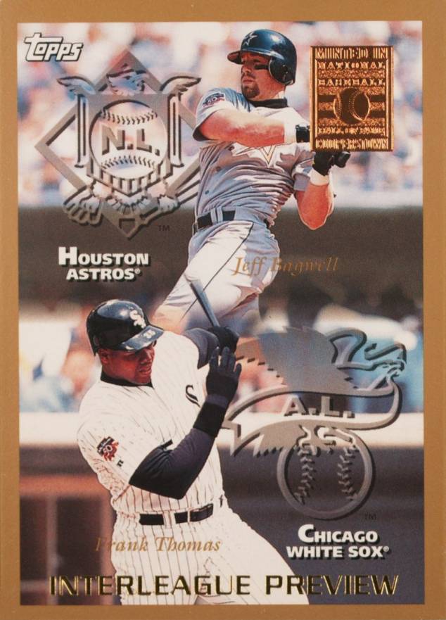 1998 Topps Frank Thomas/Jeff Bagwell #480 Baseball Card