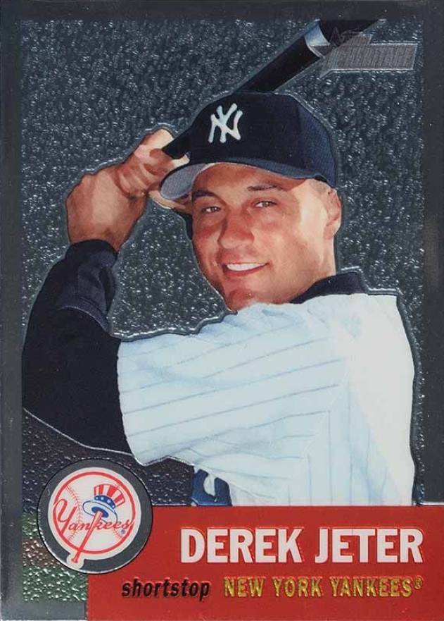 2002 Topps Heritage Chrome Derek Jeter #THC36 Baseball Card