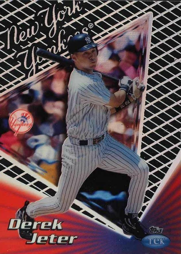 1999 Topps Tek Derek Jeter #24A Baseball Card