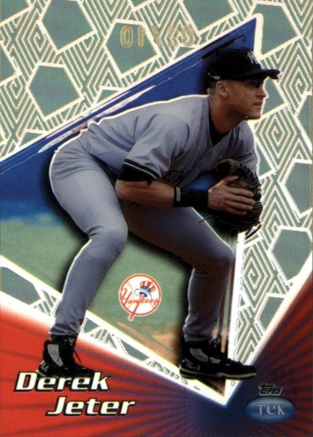 1999 Topps Tek Derek Jeter #24B Baseball Card