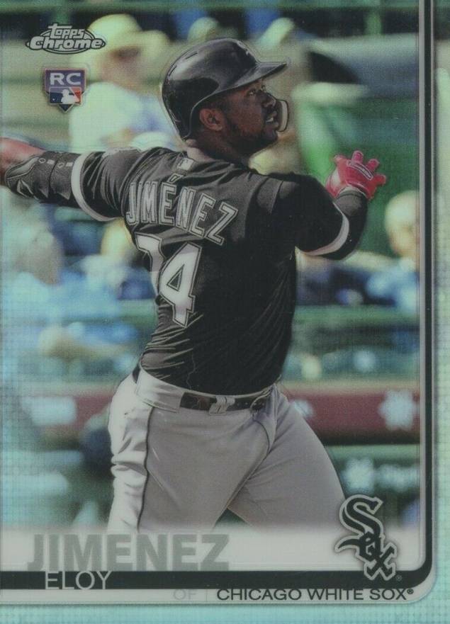 2019 Topps Complete Set Eloy Jimenez #670 Baseball Card