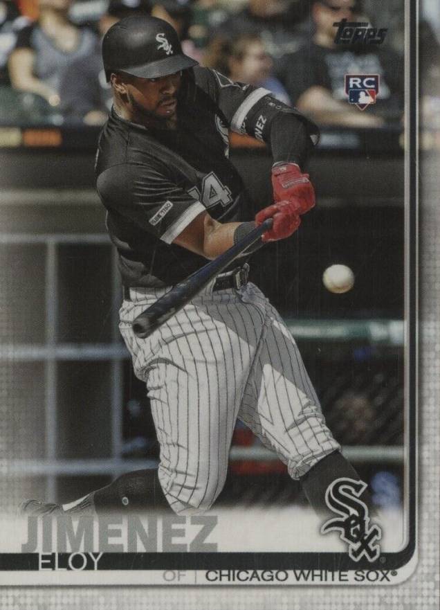 2019 Topps Complete Set Eloy Jimenez #670 Baseball Card