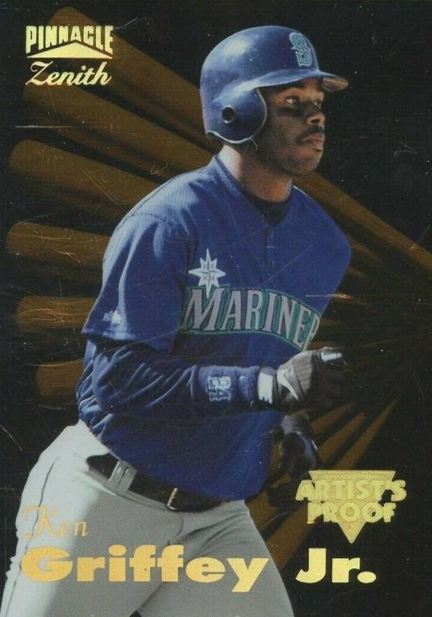 1996 Zenith Ken Griffey Jr. #1 Baseball Card