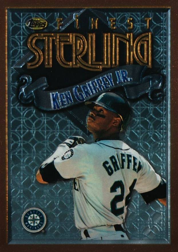 1996 Finest Ken Griffey Jr. #24 Baseball Card