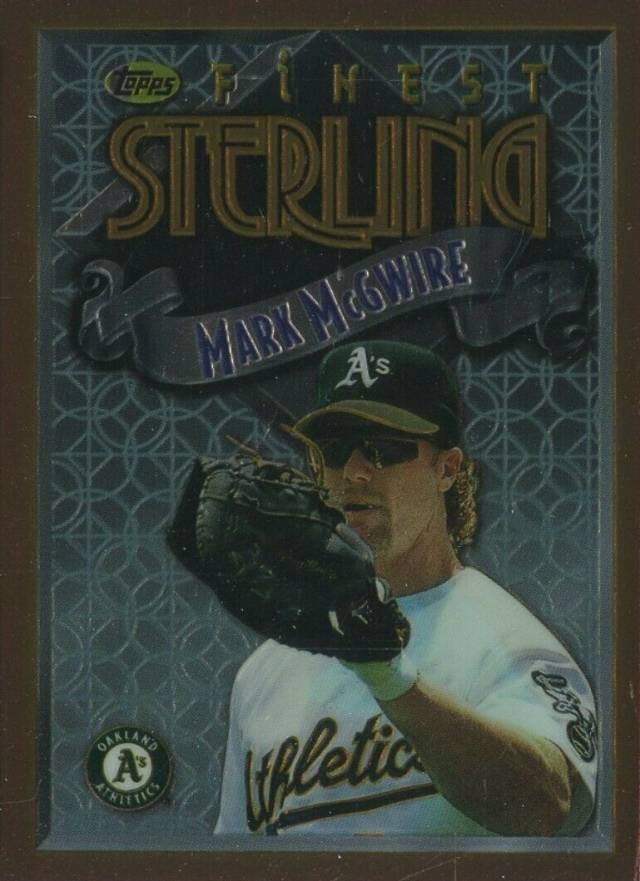 1996 Finest Mark McGwire #162 Baseball Card