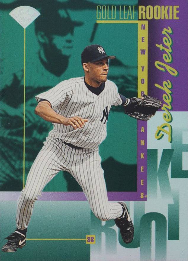 1996 Leaf Derek Jeter #211 Baseball Card