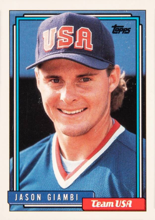 1992 Topps Traded Jason Giambi #40T Baseball Card