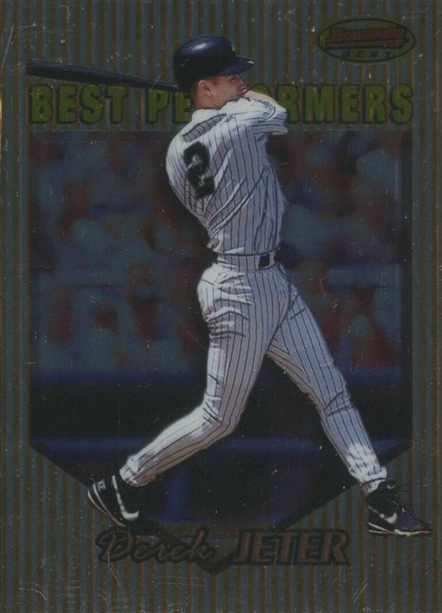 1999 Bowman's Best Derek Jeter #88 Baseball Card