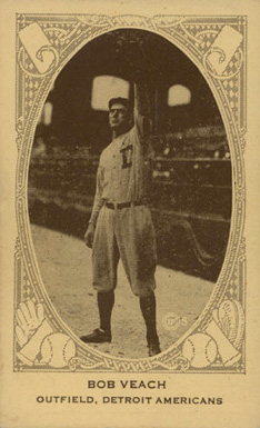 1922 American Caramel Bob Veach # Baseball Card