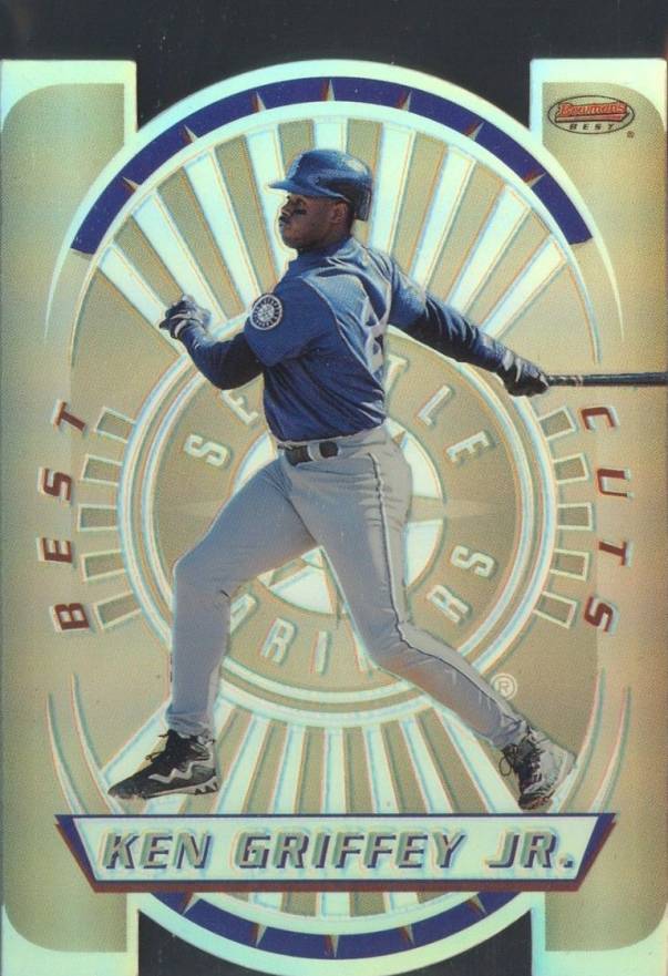 1996 Bowman's Best Cuts Ken Griffey Jr. #1 Baseball Card