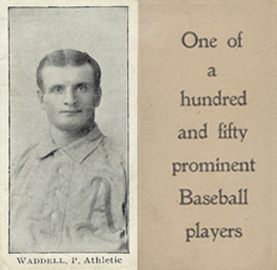 1903 Breisch-Williams (Type 1) !  Waddell, P., Athletics # Baseball Card