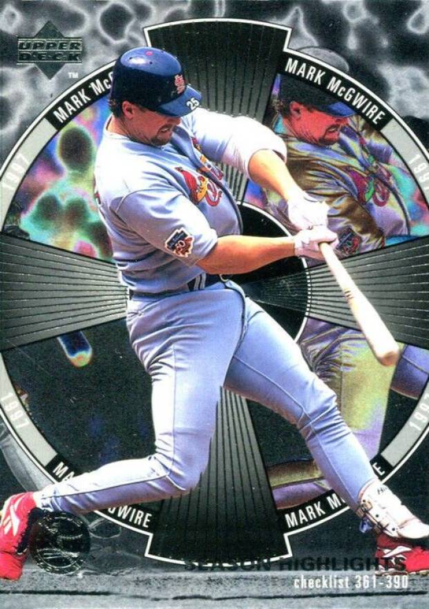 1998 Upper Deck Mark McGwire #535 Baseball Card