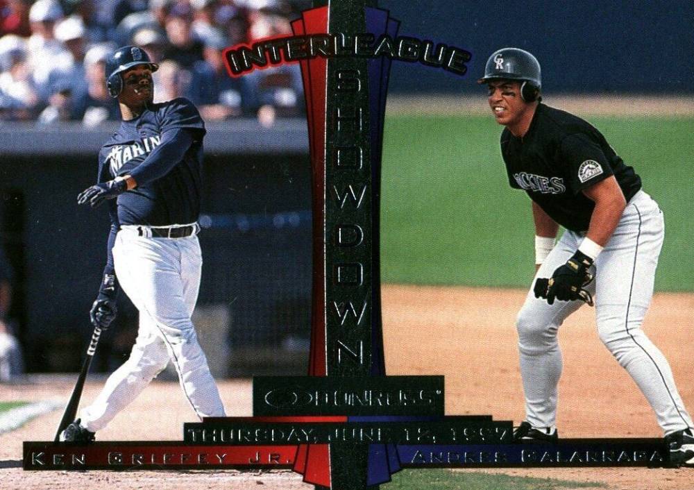 1997 Donruss Andres Galarraga/Ken Griffey Jr. #439 Baseball Card