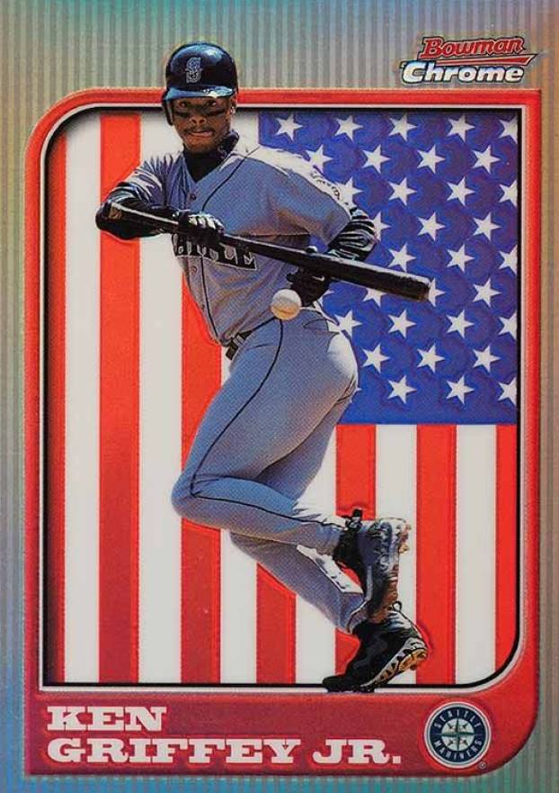 1997 Bowman Chrome International Ken Griffey Jr. #12 Baseball Card