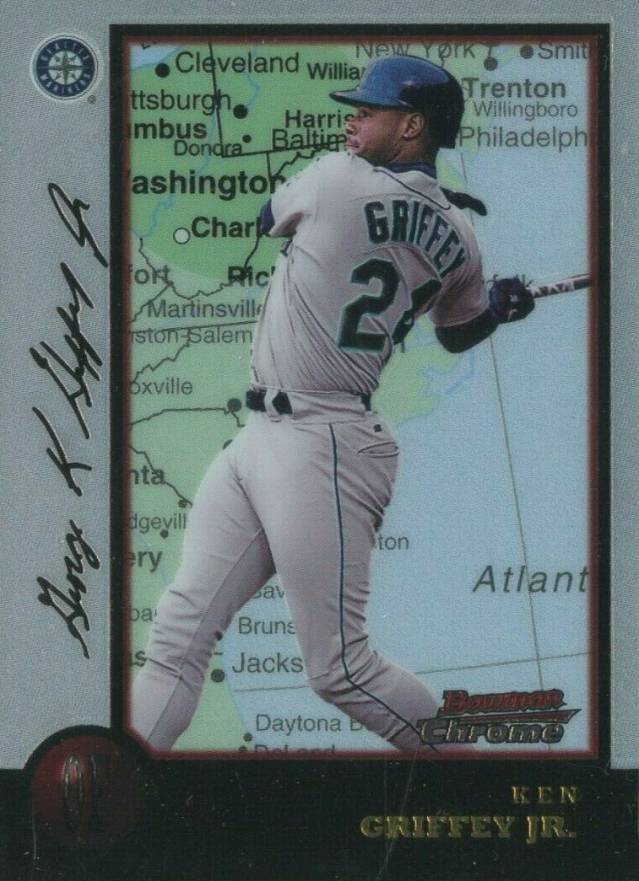 1998 Bowman Chrome International Ken Griffey Jr. #33 Baseball Card