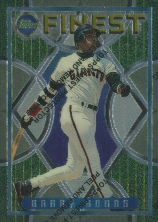 1995 Finest Barry Bonds #192 Baseball Card