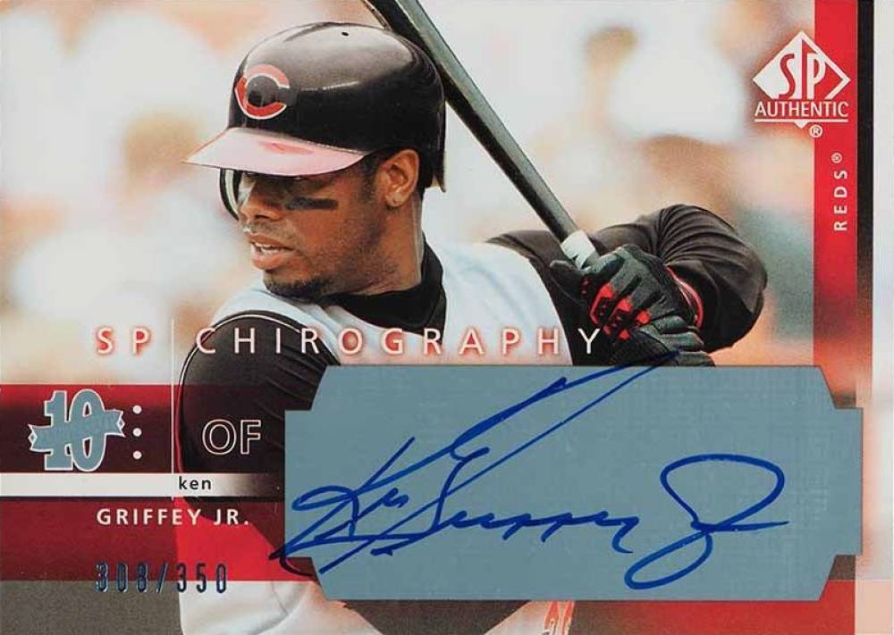 2003 SP Authentic Chirography Ken Griffey Jr. #JR Baseball Card