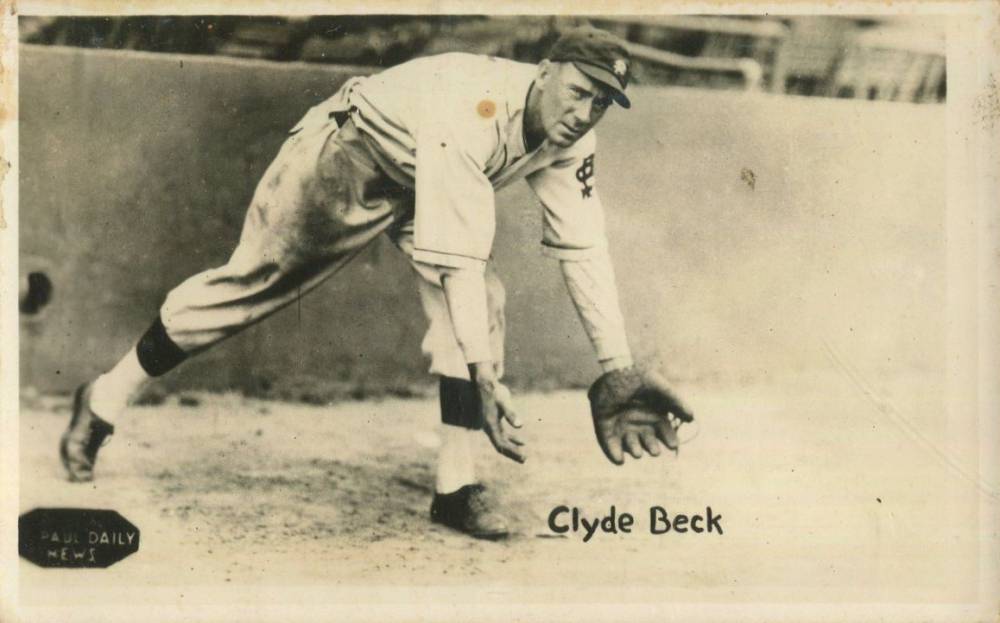 1933 Worch Cigar American Association (1933-34) Clyde Beck # Baseball Card