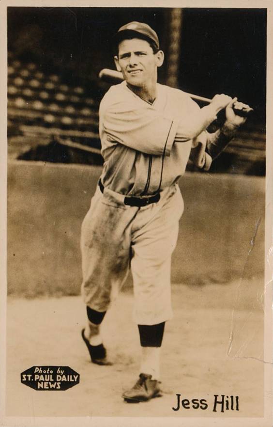 1933 Worch Cigar American Association (1933-34) Jess Hill # Baseball Card