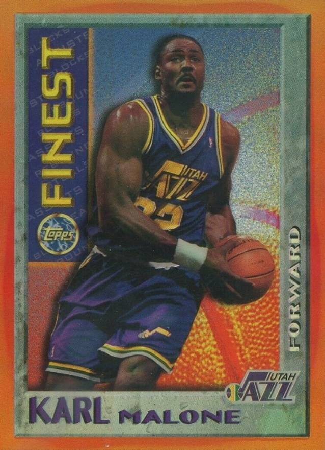 1995 Finest Mystery Karl Malone #M12 Basketball Card