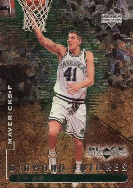 1998 Upper Deck Black Diamond Dirk Nowitzki #92 Basketball Card