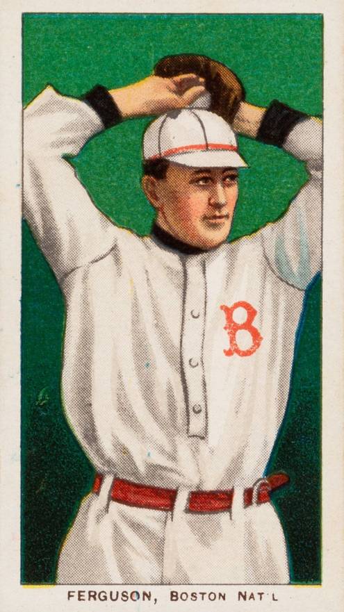 1909 White Borders Piedmont 350  Ferguson, Boston Nat'L #170 Baseball Card